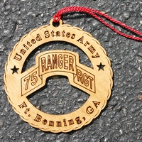 75th Ranger RGT Ornament - Click Image to Close